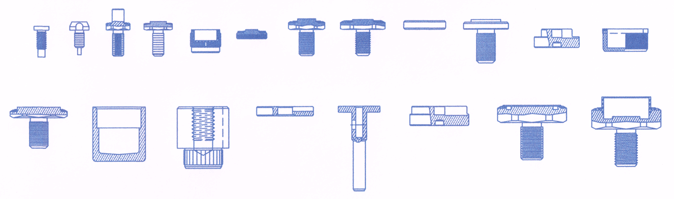 Cold heading configurations