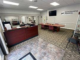 Metal Forming Industries reception area